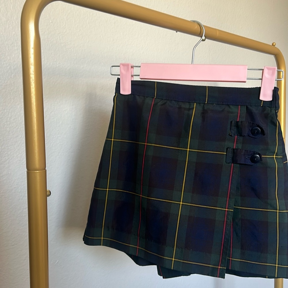 Plaid Skirt/Skort